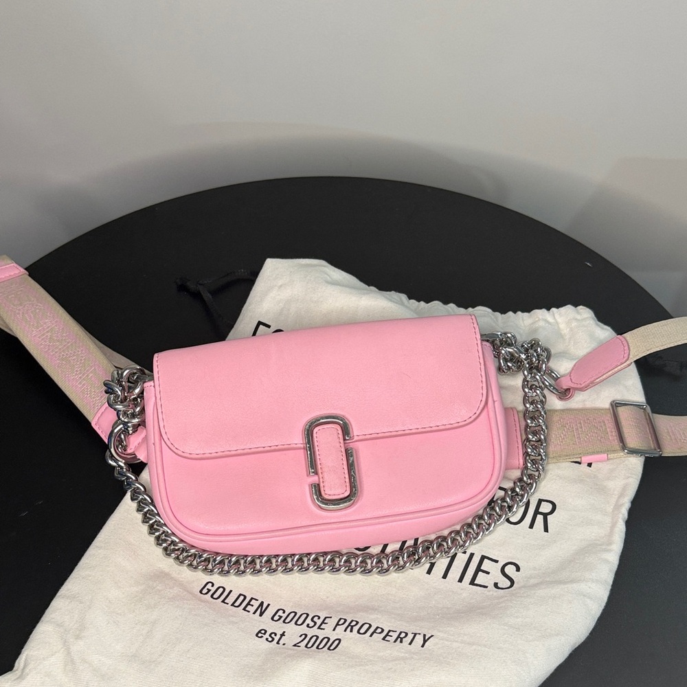 Pink Chain Strap Women Bag